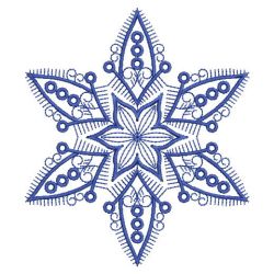 Artistic Snowflake Quilt 08(Lg)