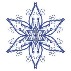 Artistic Snowflake Quilt 09(Sm)