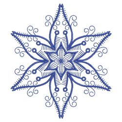 Artistic Snowflake Quilt 09(Lg)