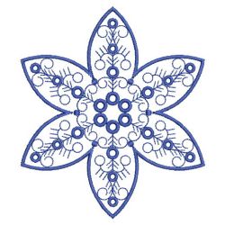 Artistic Snowflake Quilt 10(Lg)