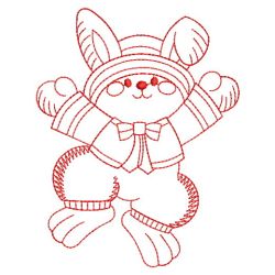 Redwork Bunny 03(Lg) machine embroidery designs