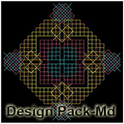 Neon Quilt(Md) machine embroidery designs