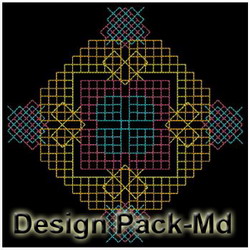 Neon Quilt(Md) machine embroidery designs