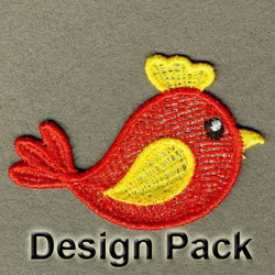 FSL Cute Bird machine embroidery designs