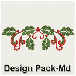 Heirloom Christmas Holly(Md) machine embroidery designs