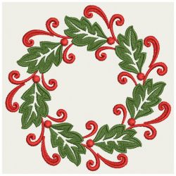 Heirloom Christmas Holly 02(Lg) machine embroidery designs