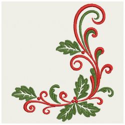 Heirloom Christmas Holly 06(Lg) machine embroidery designs