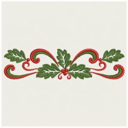 Heirloom Christmas Holly 08(Lg) machine embroidery designs