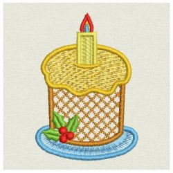 FSL Christmas Cake 03 machine embroidery designs