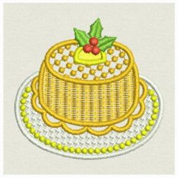 FSL Christmas Cake 08 machine embroidery designs