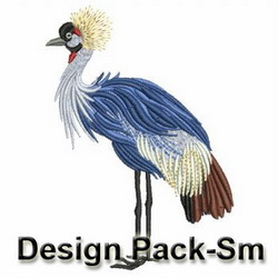 Crown Crane(Sm) machine embroidery designs