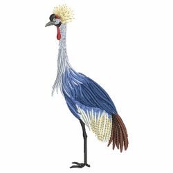 Crown Crane 02(Md) machine embroidery designs