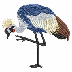 Crown Crane 07(Lg) machine embroidery designs