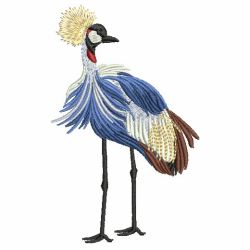 Crown Crane 09(Lg) machine embroidery designs