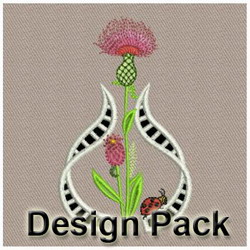 Thistle Cutworks machine embroidery designs