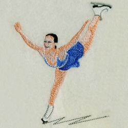 Figure Skating 03 machine embroidery designs