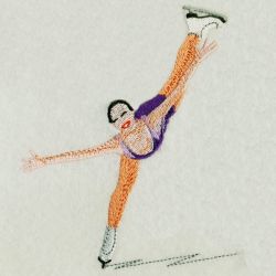 Figure Skating 04 machine embroidery designs