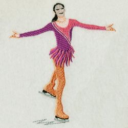 Figure Skating 08 machine embroidery designs