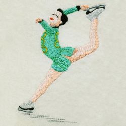 Figure Skating 09 machine embroidery designs