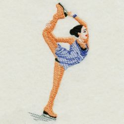 Figure Skating 10 machine embroidery designs