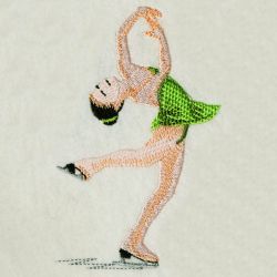 Figure Skating 12 machine embroidery designs