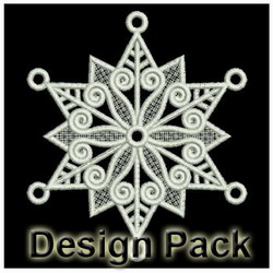 FSL Snowflakes machine embroidery designs