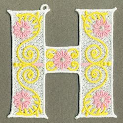 FSL Alphabets Ornaments 08 machine embroidery designs