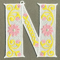 FSL Alphabets Ornaments 14 machine embroidery designs