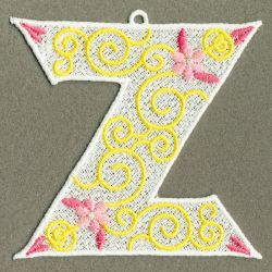 FSL Alphabets Ornaments 26 machine embroidery designs