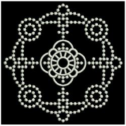 Candlewicking Quilt 05(Sm) machine embroidery designs