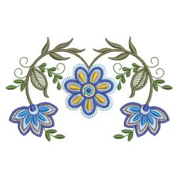 Heirloom Jacobean Flower 03(Lg) machine embroidery designs