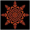 Snowflakes Quilt 01(Lg)