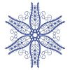 Artistic Snowflake Quilt 01(Sm)