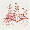 Redwork Seashell 01(Lg)