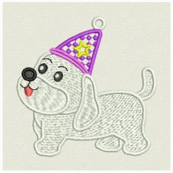 FSL Cute Puppy 10 machine embroidery designs