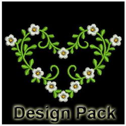 Heirloom Flowers machine embroidery designs