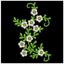 Heirloom Flowers 05 machine embroidery designs