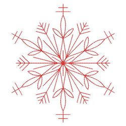 Redwork Snowflakes 1 09(Lg) machine embroidery designs