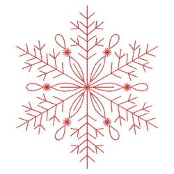 Redwork Snowflakes 1 10(Md)