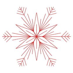 Redwork Snowflakes 2 03(Md)