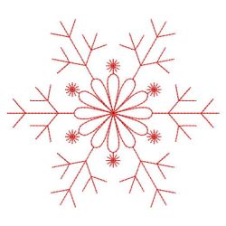 Redwork Snowflakes 2 08(Sm) machine embroidery designs