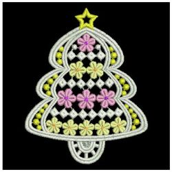 FSL Fancy Christmas Tree 01 machine embroidery designs