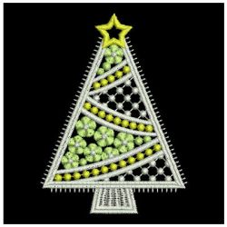 FSL Fancy Christmas Tree 05 machine embroidery designs