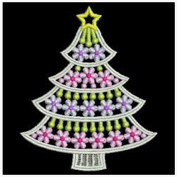 FSL Fancy Christmas Tree 06 machine embroidery designs