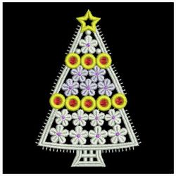 FSL Fancy Christmas Tree 07 machine embroidery designs