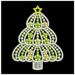 FSL Fancy Christmas Tree 08 machine embroidery designs