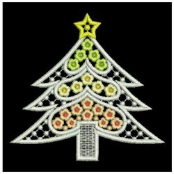 FSL Fancy Christmas Tree 10 machine embroidery designs