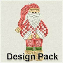 FSL Country Santa machine embroidery designs