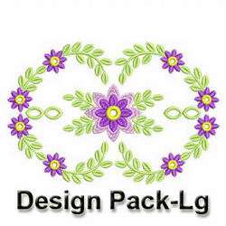 Heirloom Flowers(Lg) machine embroidery designs