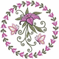 Dancing Butterflies 03(Lg) machine embroidery designs